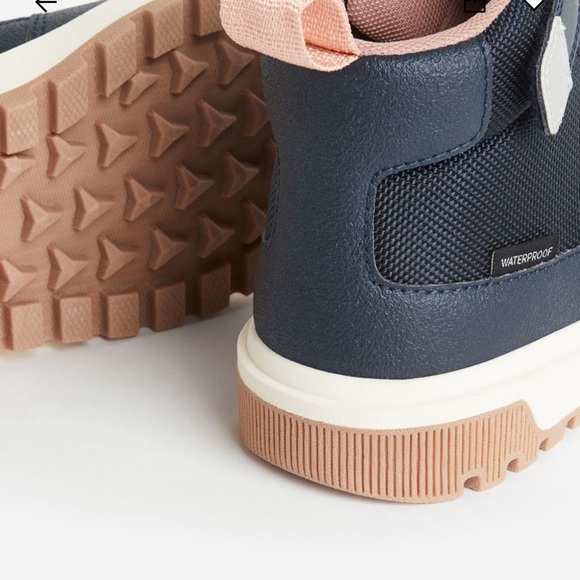 H&M waterproof high top boots Sz 1 - Picture 3 of 3